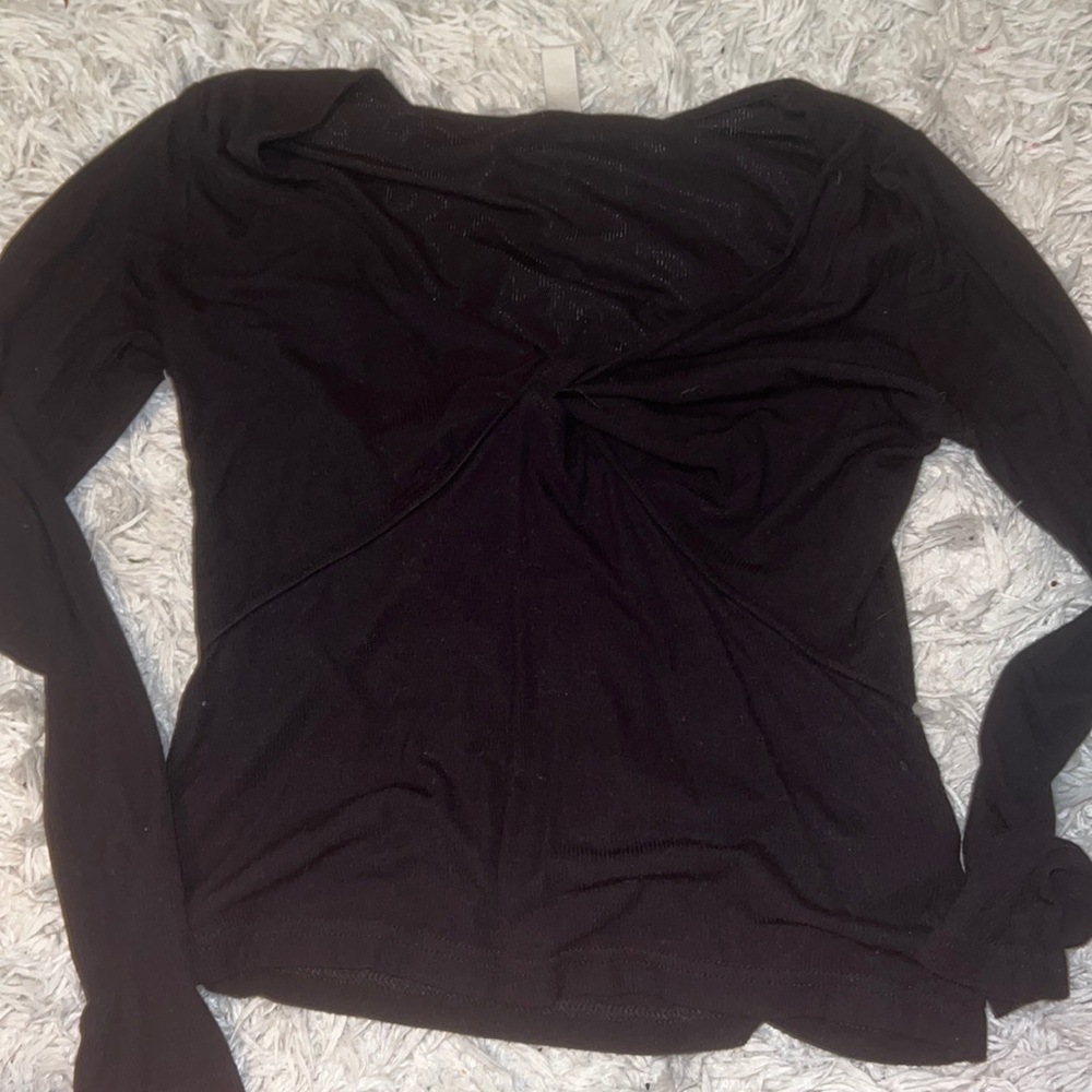 Altard state tie long sleeve top